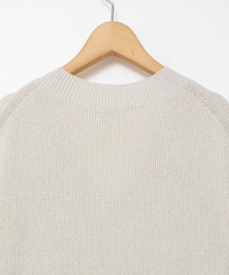 ［WEB限定 SPECIAL SALE！］ラメスパンコールノースリーブVネックプルオーバーニット