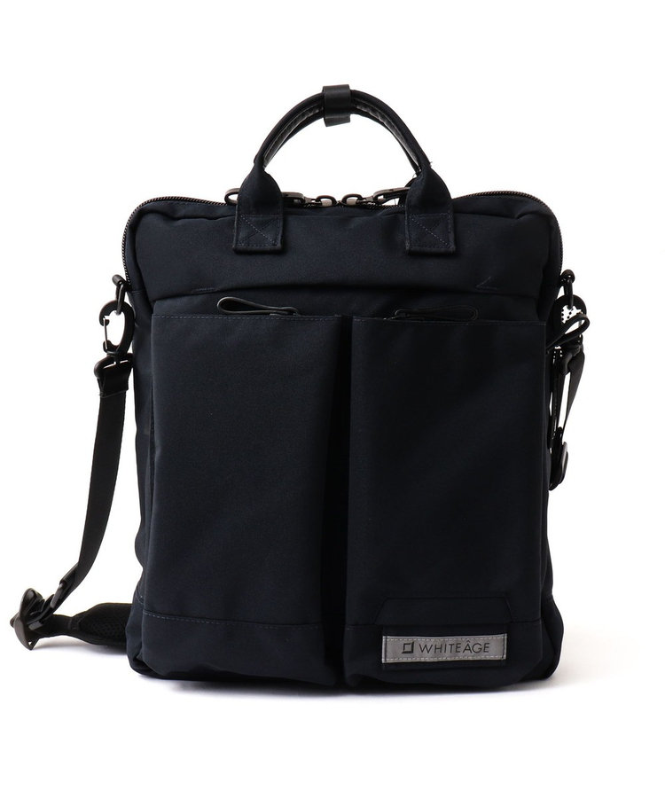 【WHITEAGE/ホワイタージュ】MOD.NAVY Helmet Bag M