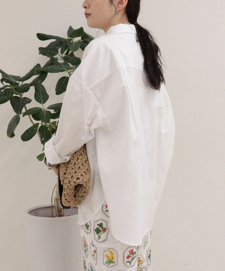 汗染み軽減加工COTTONオーバーシャツ