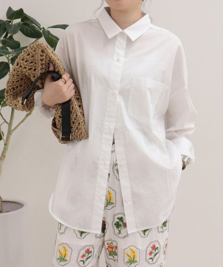 汗染み軽減加工COTTONオーバーシャツ