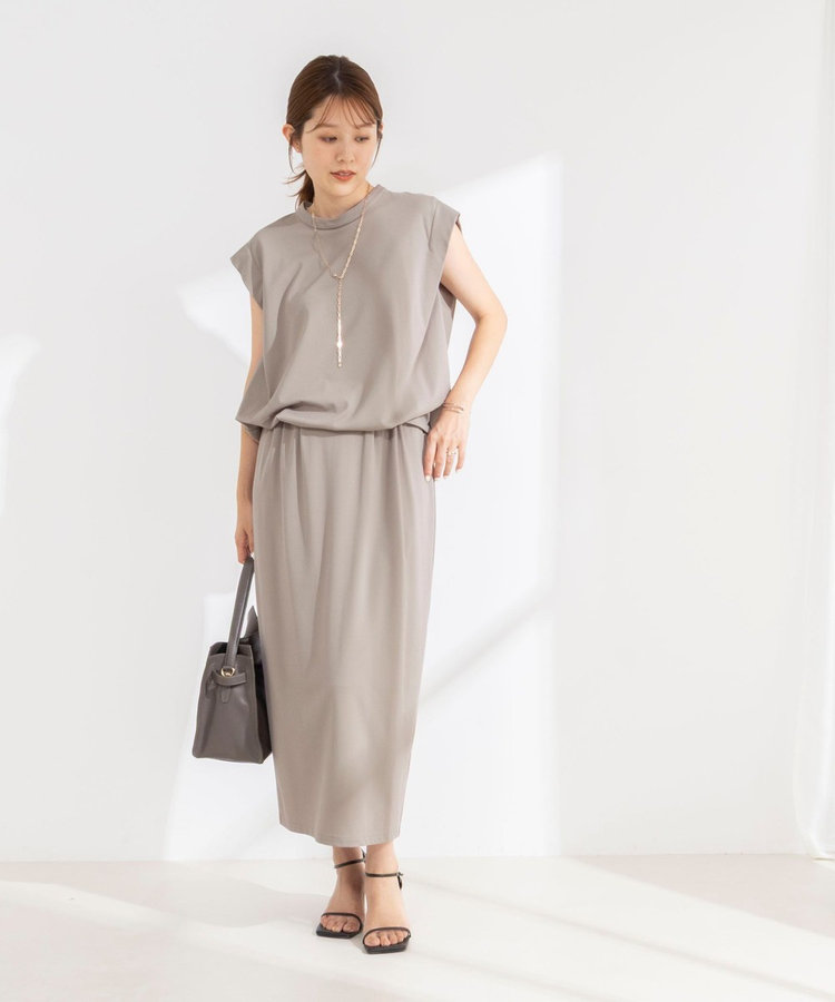 《セットアップ対応/接触冷感》BECシリーズ】ウォッシャブルハイスペックジャージノースリーブ