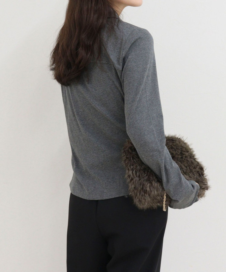 ［FREDY＆GLOSTER限定 TIME SALE！］フロントタックシャツカーディガン