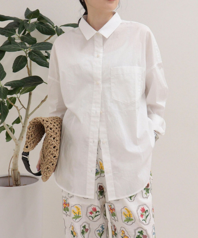 汗染み軽減加工COTTONオーバーシャツ