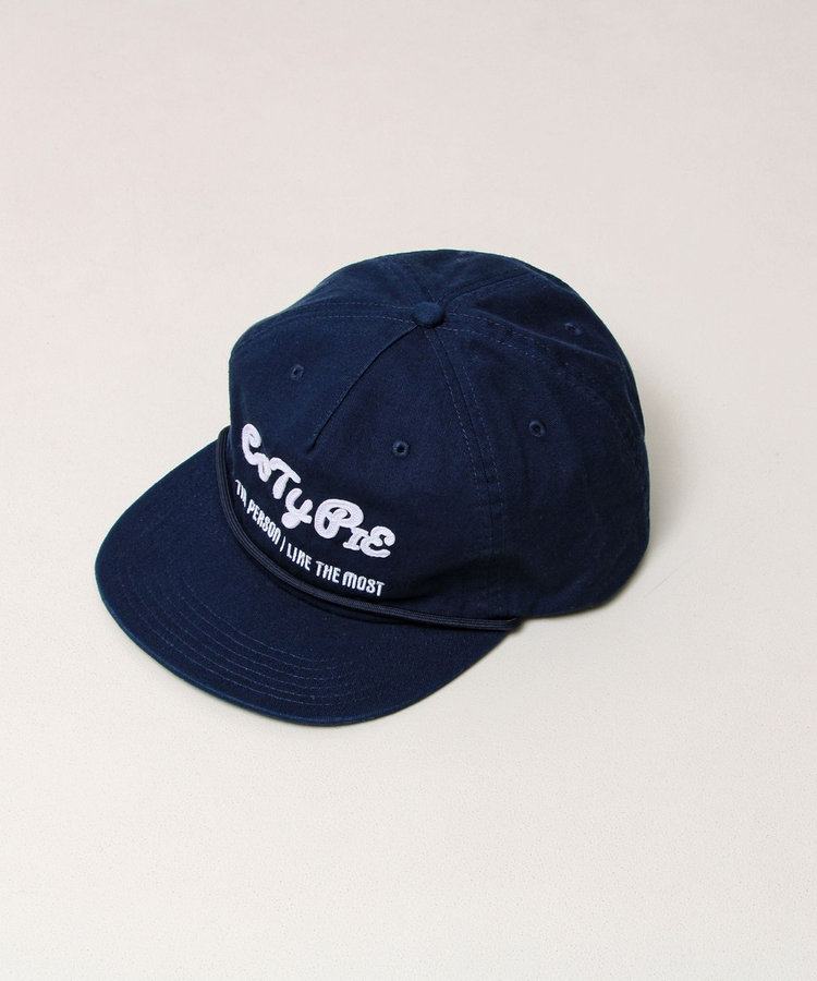 CUTIE PIE CAP ロゴ刺繍キャップ
