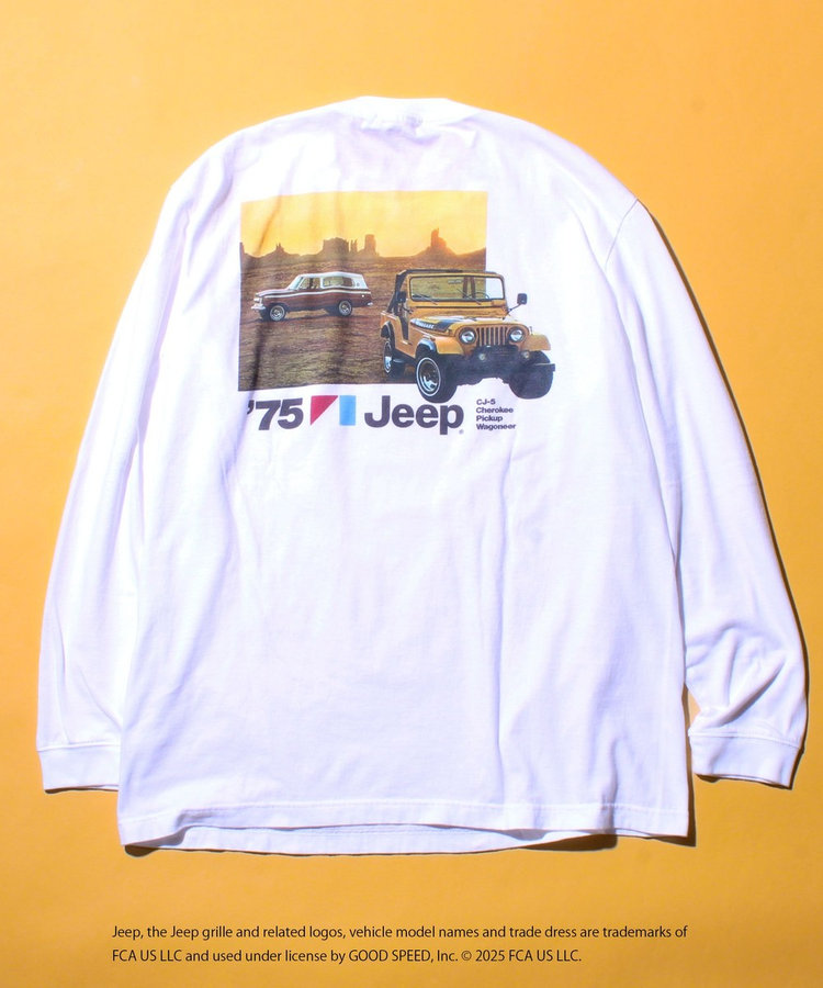 GOOD ROCK SPEED】Jeep（R）/ジープ バックプリント ロング