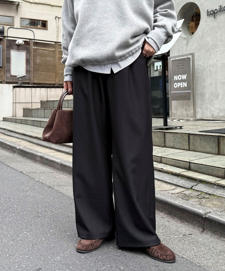 ウールライク5ポケイージーパンツ