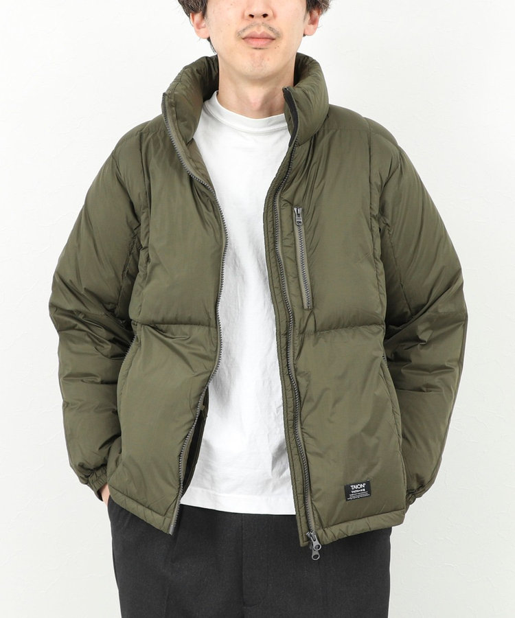 WEB限定】【TAION/タイオン】WORK W-ZIP VOLUME DOWN JACKET 25AW（5