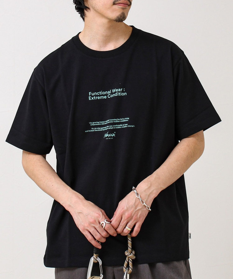 【NANGA×GLOSTER】別注3 Frontprint Tee