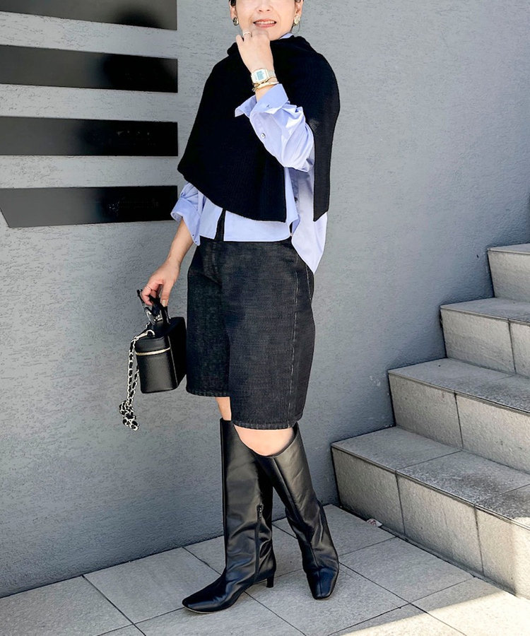 【RM denim】ハーフパンツデニム