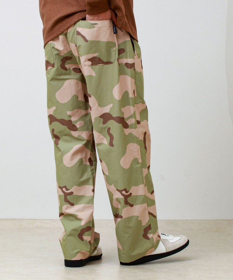 【人気シリーズ/UNISEX/5色展開】GOODNESS イージーパンツ 無地/迷彩