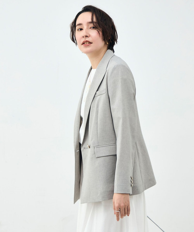 《セットアップ対応》ウォッシャブルブリーザブルシャンブレーダブルジャケット