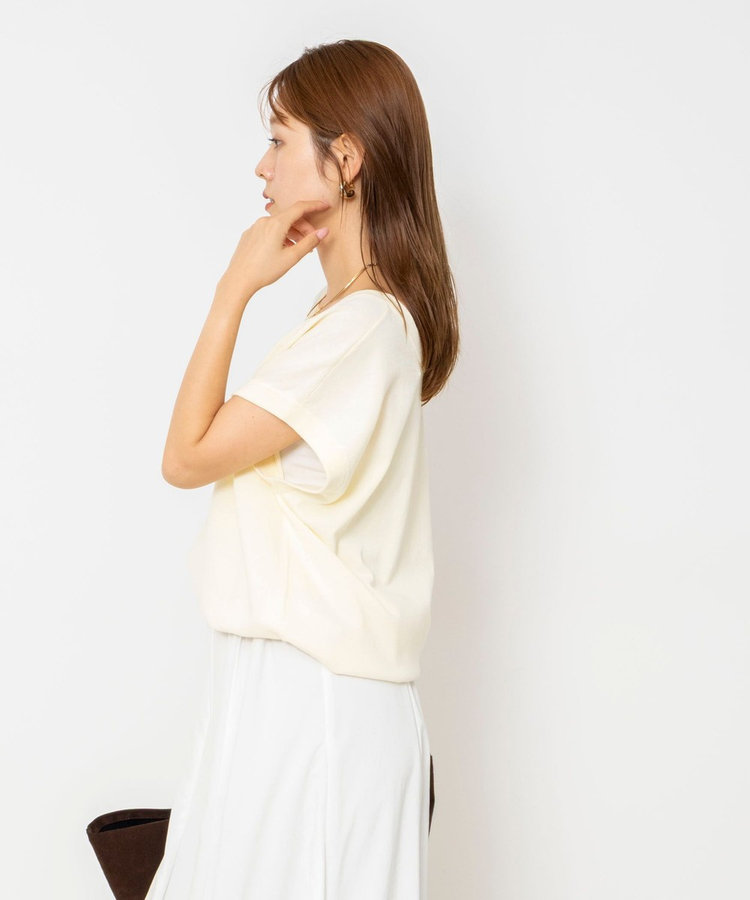 《手洗い可能》コットンストレッチ2WAYニットベスト