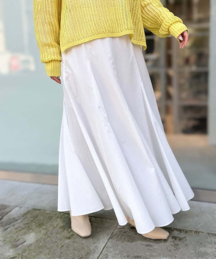 NOLLEY'S｜タフタバックギャザーマキシスカート | Rakuten