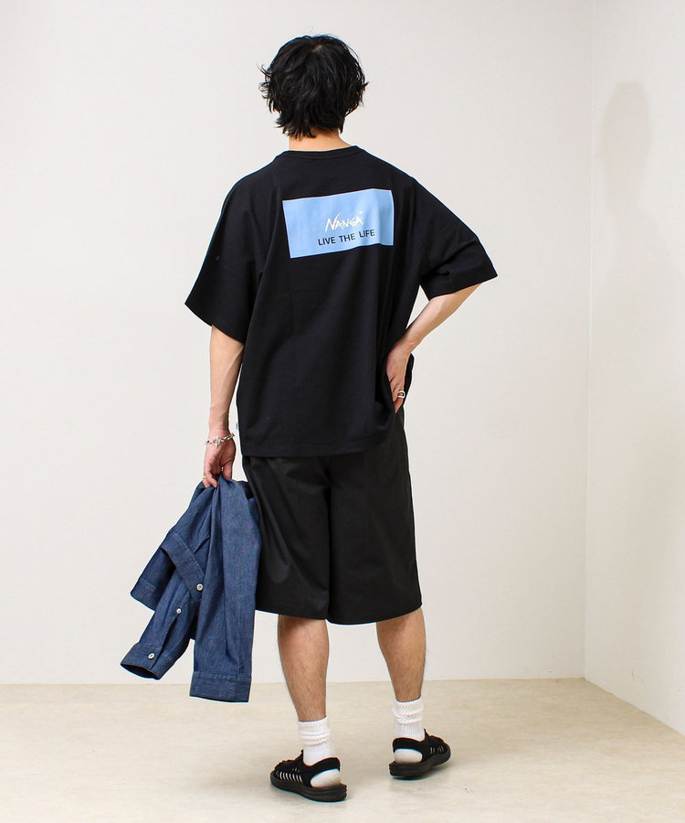 【NANGA×GLOSTER】別注2 Raglan Backprint Tee