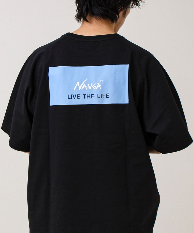 【NANGA×GLOSTER】別注2 Raglan Backprint Tee