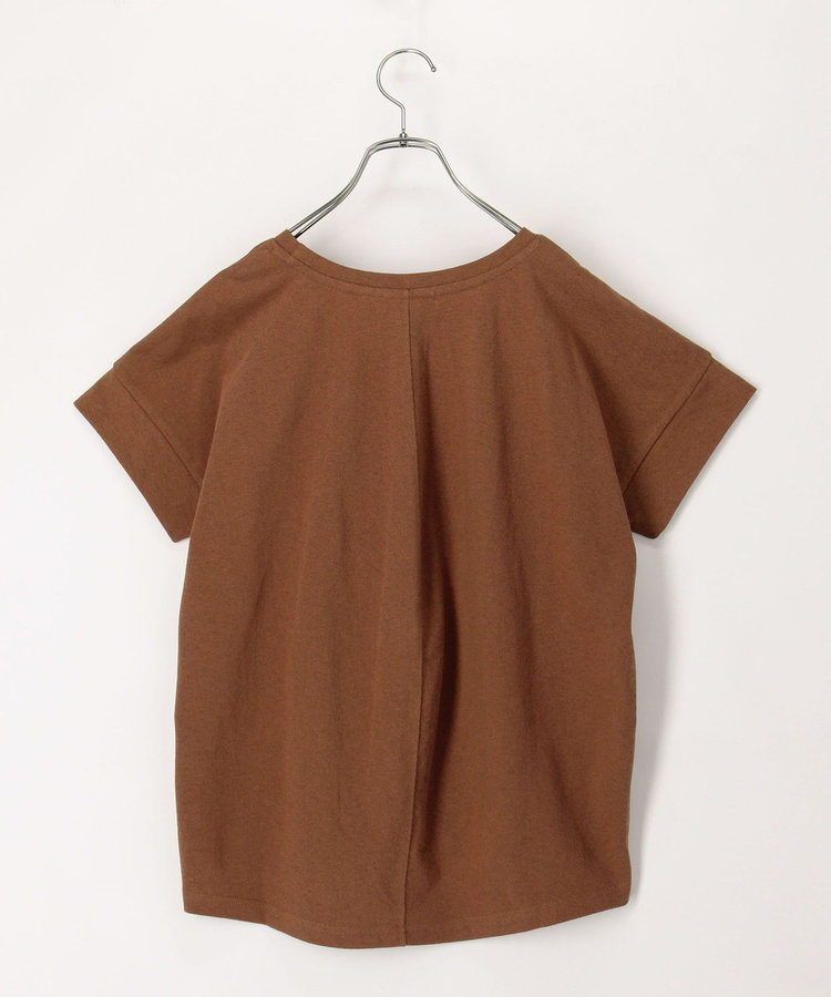 ドライタッチ天竺袖口ダブルTee