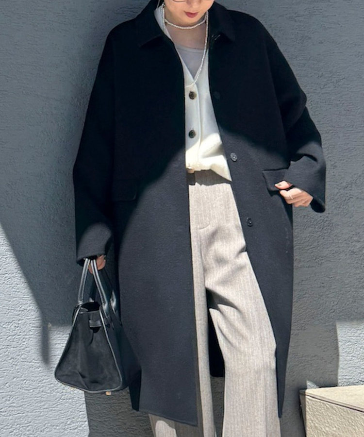 SUPER140リバーステンカラーコート（5-0030-6-08-002）｜NOLLEY'S