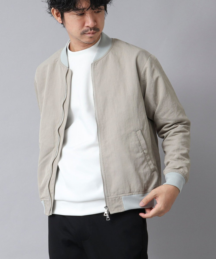 ACTIVE SECT】《限定展開》撥水ナイロンMA-1 25SS（5-0086-1-51-804