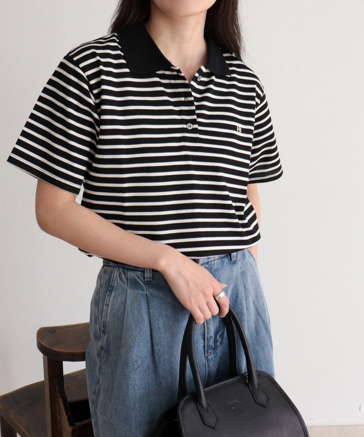 FR刺しゅうCOTTONポロシャツ