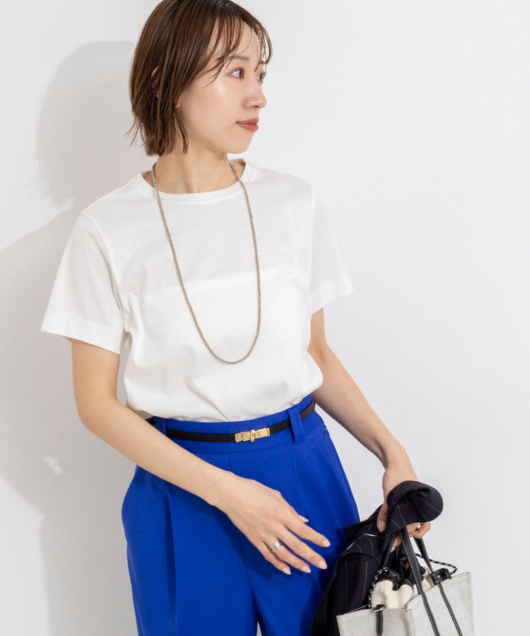 ウォッシャブルベーシックTシャツ