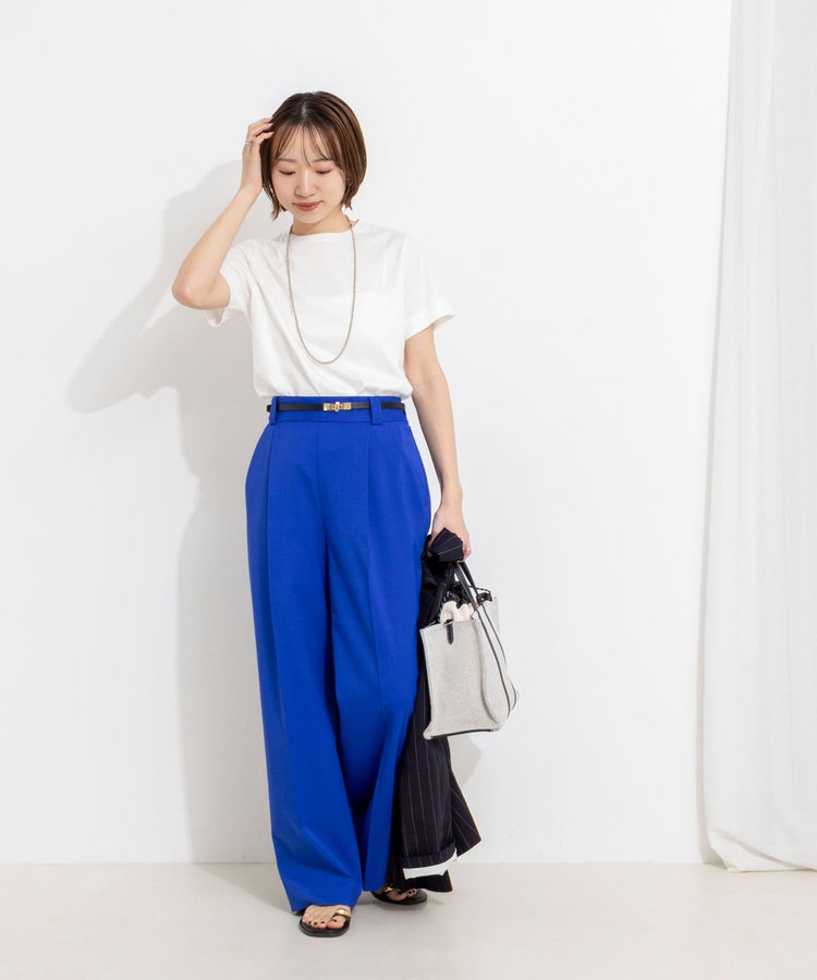 ウォッシャブルベーシックTシャツ