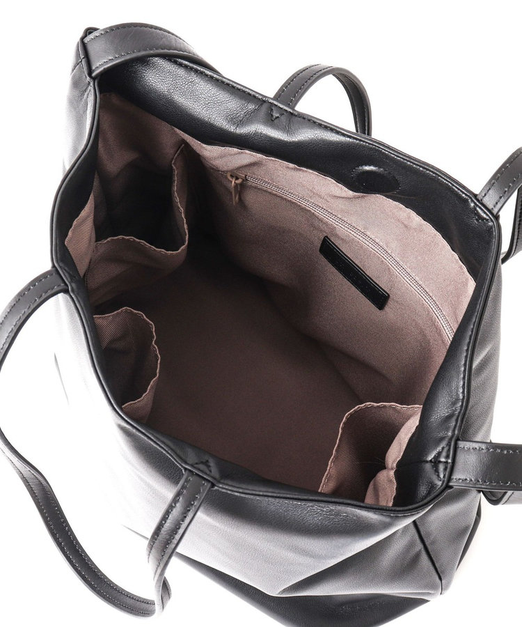 【Un coeur/アンクール】K906018 DRAPE 2WAY TOTE