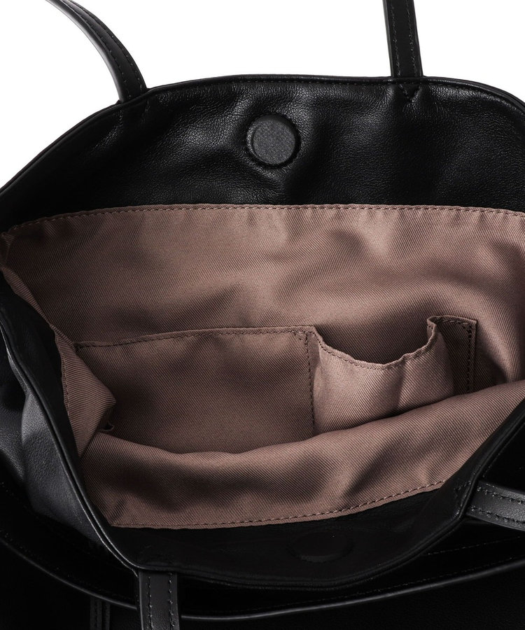 【Un coeur/アンクール】K906018 DRAPE 2WAY TOTE