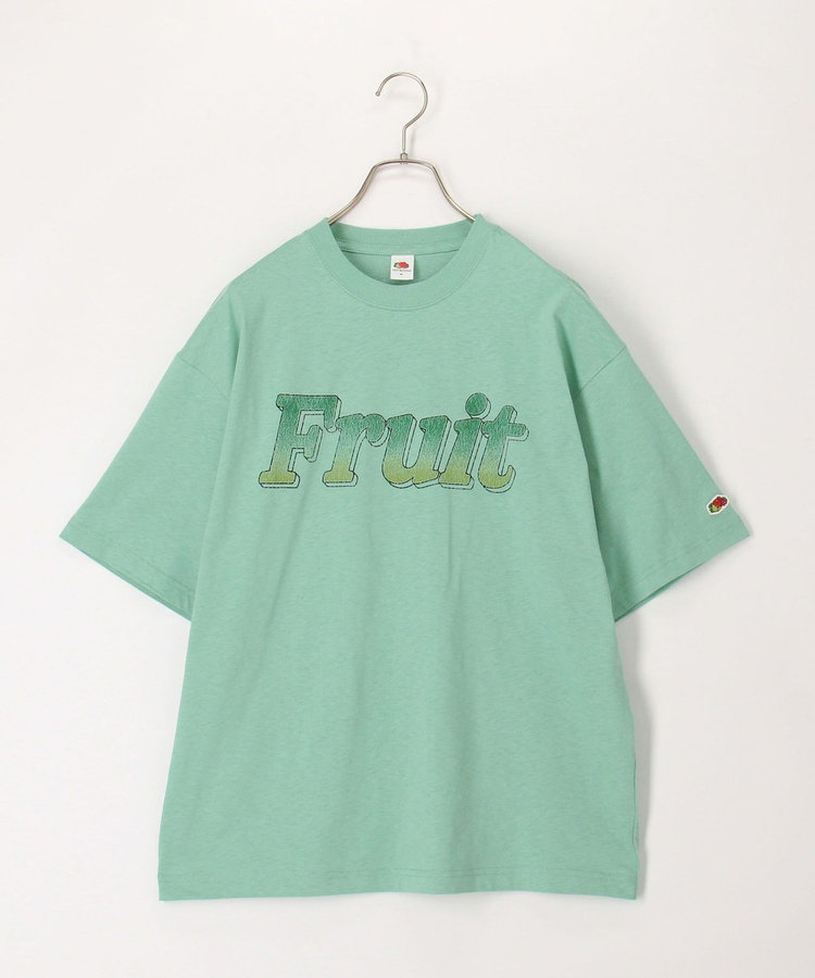 【FRUIT OF THE LOOM】19/-スラブ天竺FruitロゴＴ