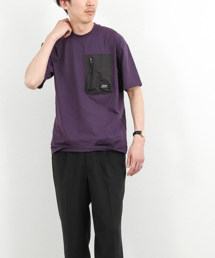 【WEB限定】【TAION/タイオン】MOUNTAIN POCKET T-SHIRT ポケットTシャツ 26SS