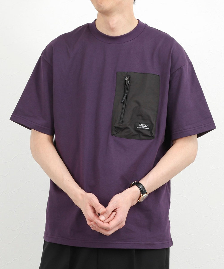 【WEB限定】【TAION/タイオン】MOUNTAIN POCKET T-SHIRT ポケットTシャツ 26SS