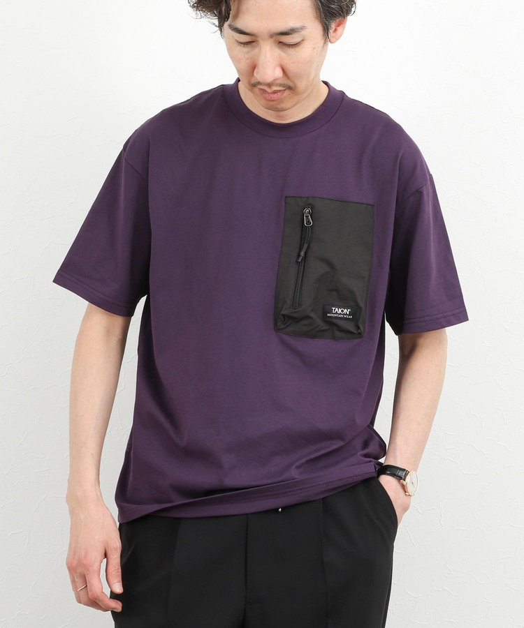 【WEB限定】【TAION/タイオン】MOUNTAIN POCKET T-SHIRT ポケットTシャツ 26SS