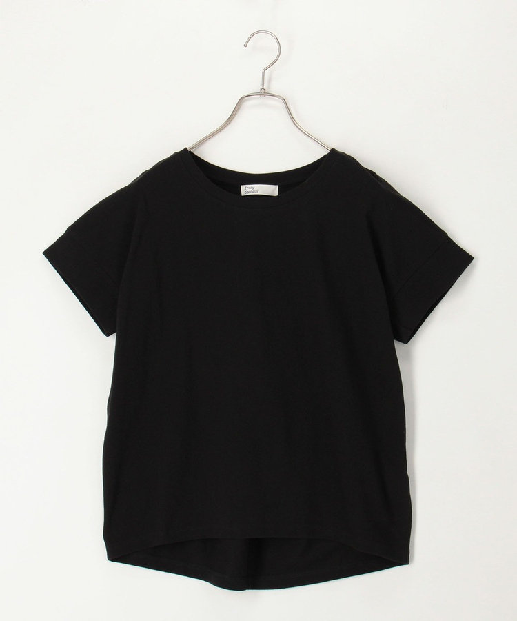 ドライタッチ天竺袖口ダブルTee