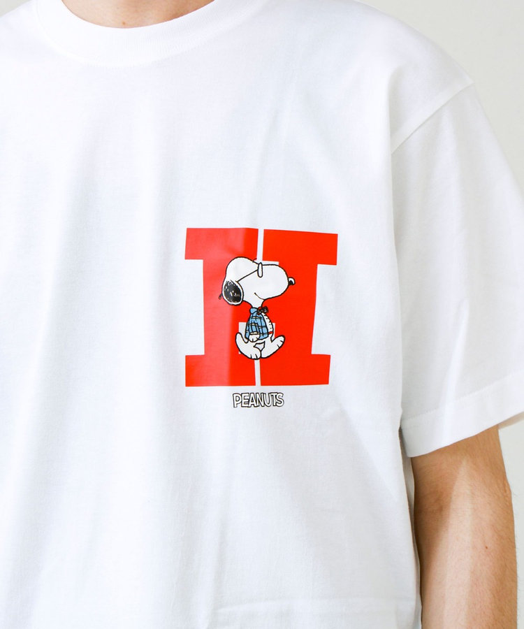 PEANUTS×BEEFY-T クルーネックTシャツ