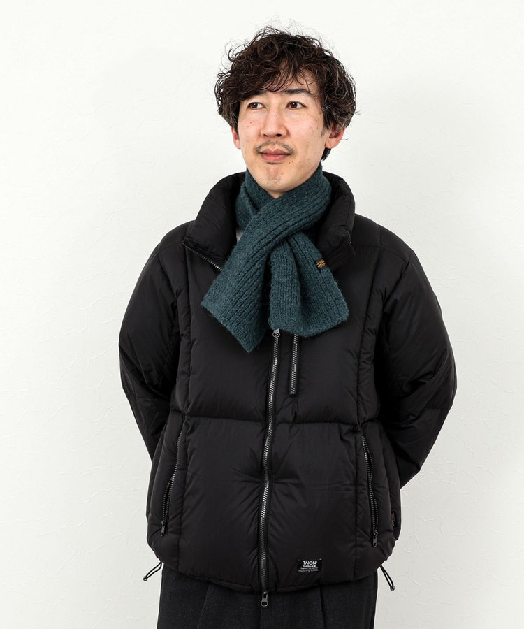 【BATONER/バトナー】FLUFFY HOLE MUFFLER 17 BN-25FI-011