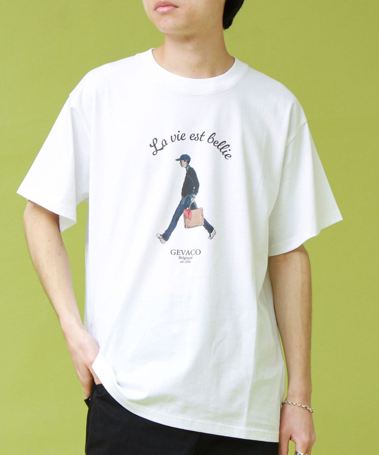【GEVACO/ゲバコ】プリントＴシャツ