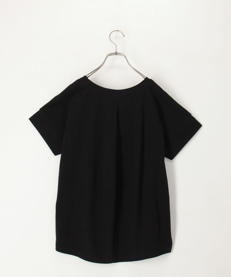 ドライタッチ天竺袖口ダブルTee
