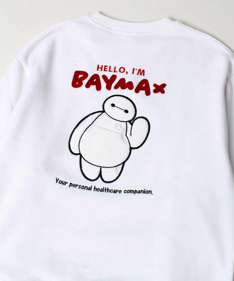 【BAYMAX/ベイマックス】サガラ刺繍クルースウェット 裏起毛