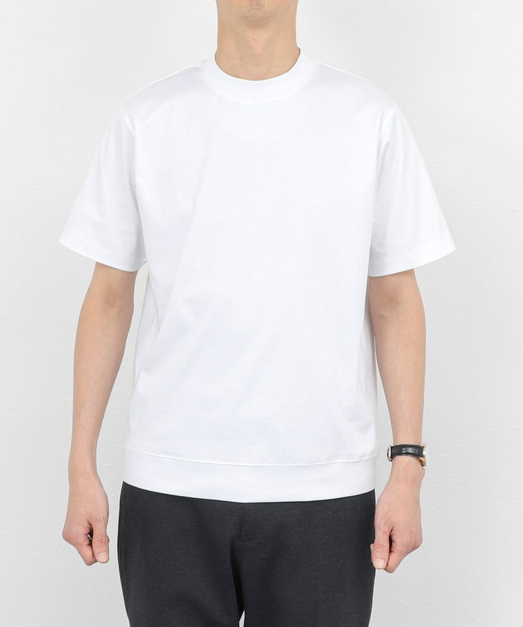 ［WEB限定 SPECIAL SALE！］《ビジカジ対応》シルケットスムース クルーネックドレスTシャツ 26SS