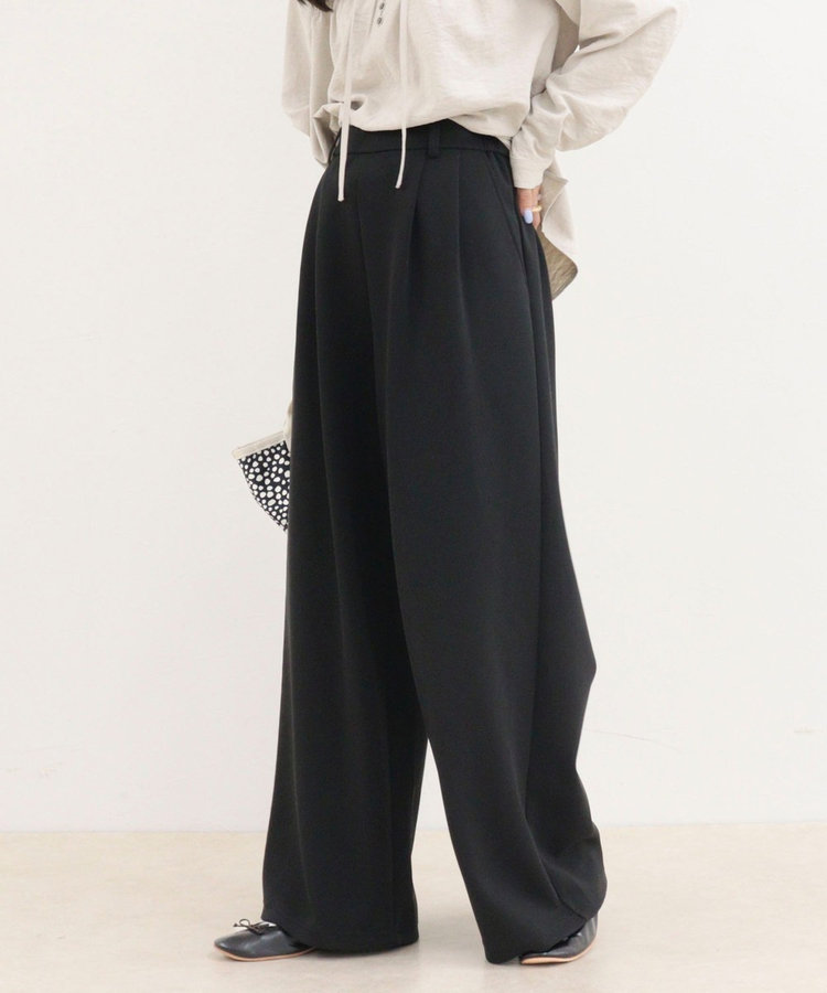 ［FREDY＆GLOSTER限定 TIME SALE！］フィブリルポンチタックパンツ