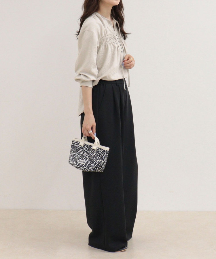 ［FREDY＆GLOSTER限定 TIME SALE！］フィブリルポンチタックパンツ