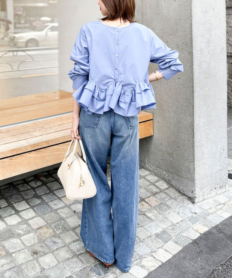 《4サイズ展開》【RM denim】ルーズワイドデニム