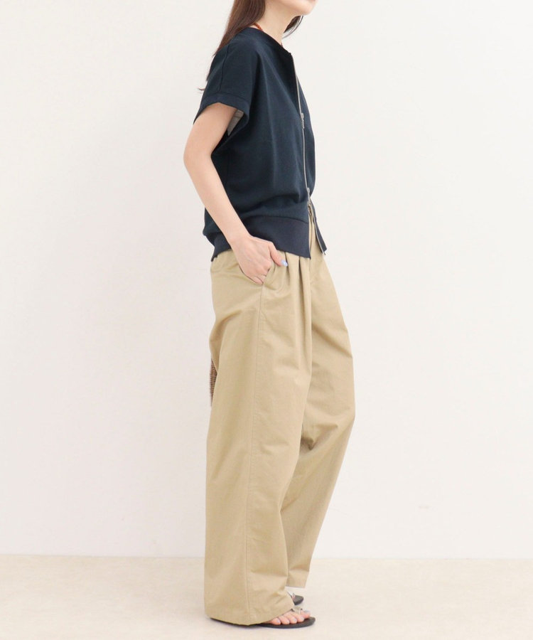 ［WEB限定 SPECIAL SALE！］ミニ裏毛前開きZIPプルオーバー
