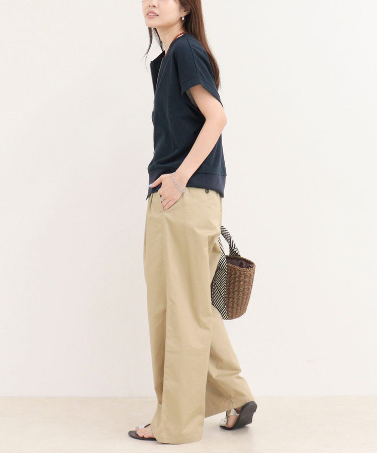 ［WEB限定 SPECIAL SALE！］ミニ裏毛前開きZIPプルオーバー