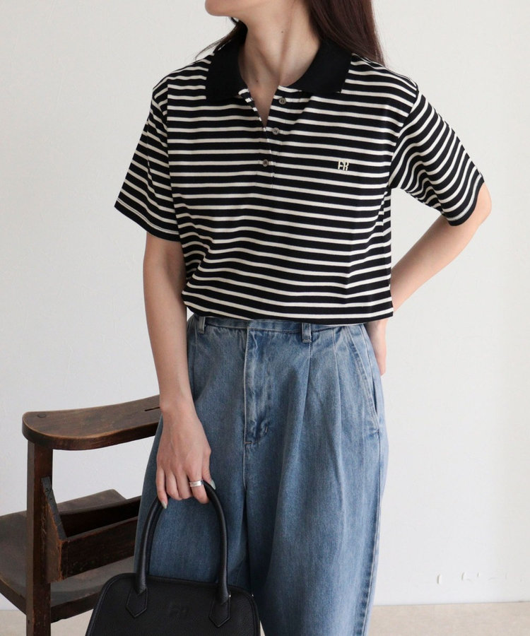 FR刺しゅうCOTTONポロシャツ