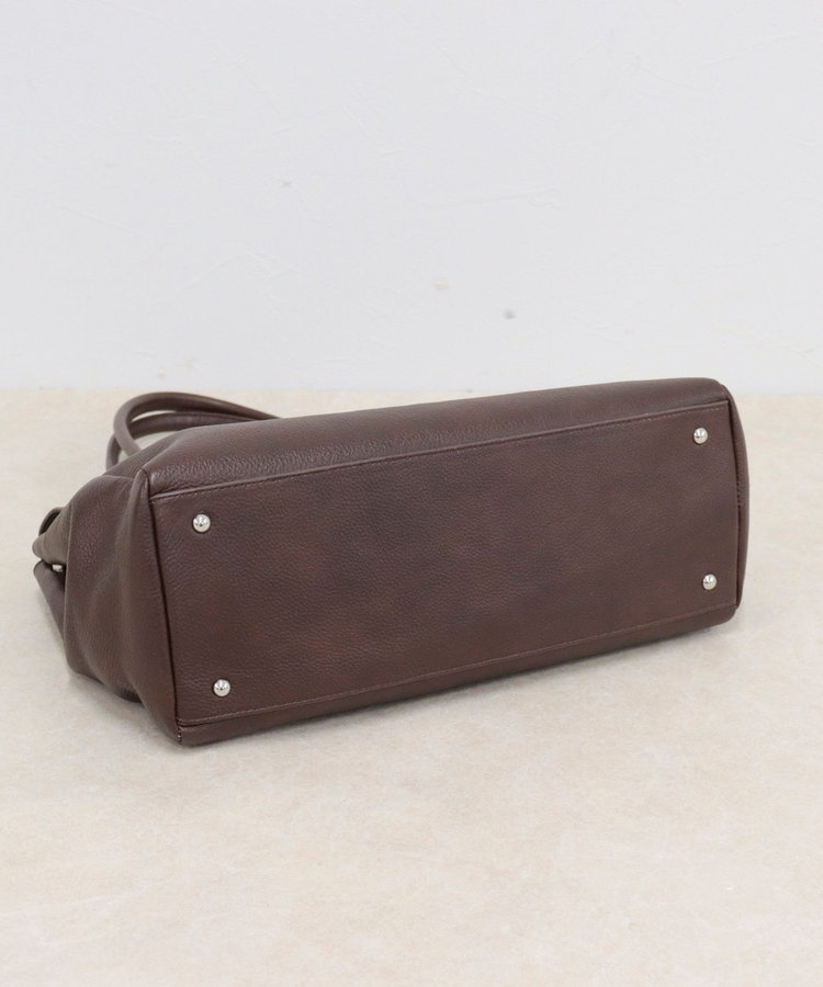 【WEB限定 GW SPECIAL PRICE】【@sora_522m企画/本革/A4サイズ対応】フラップデザインレザーバッグ