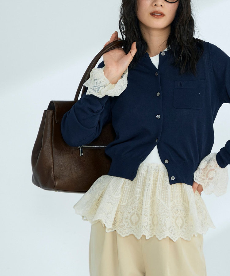 【WEB限定 GW SPECIAL PRICE】【@sora_522m企画/本革/A4サイズ対応】フラップデザインレザーバッグ