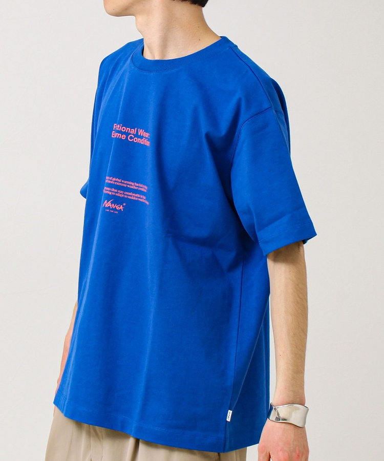 【NANGA×GLOSTER】別注3 Frontprint Tee