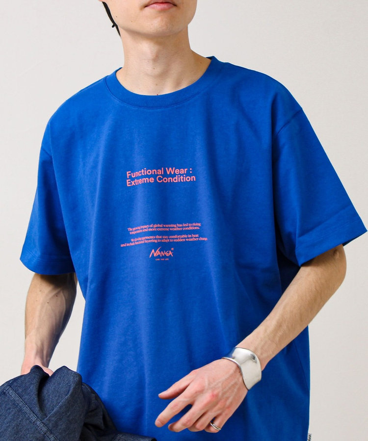 【NANGA×GLOSTER】別注3 Frontprint Tee