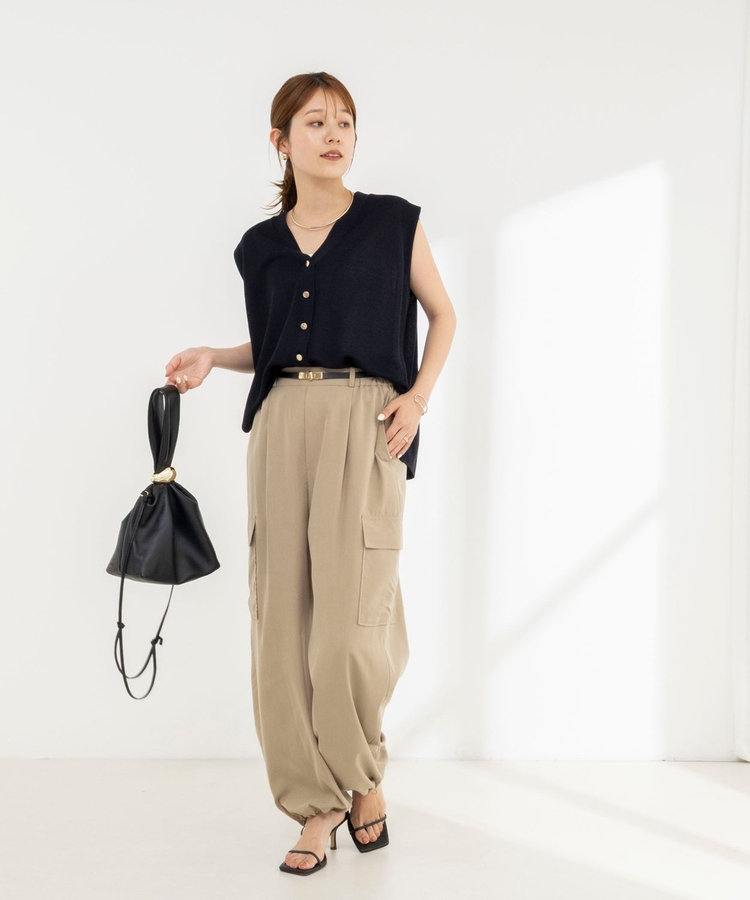 《セットアップ対応》ウォッシャブルサンドウォッシュカーゴパンツ