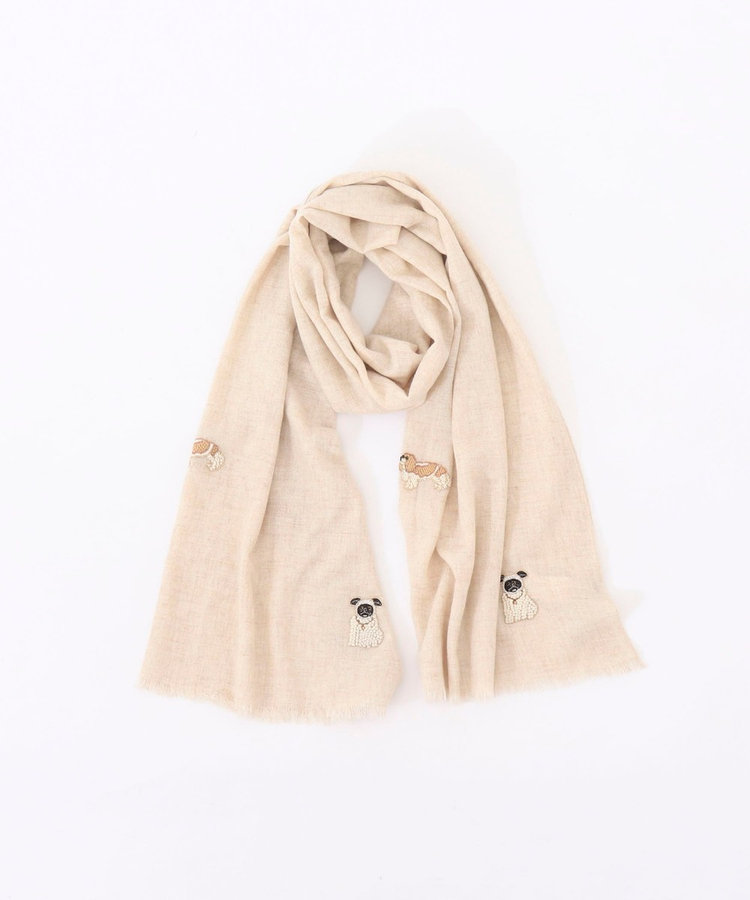 CITRUS/ シトラス】ワンコシシュウストール（5-0435-5-14-101